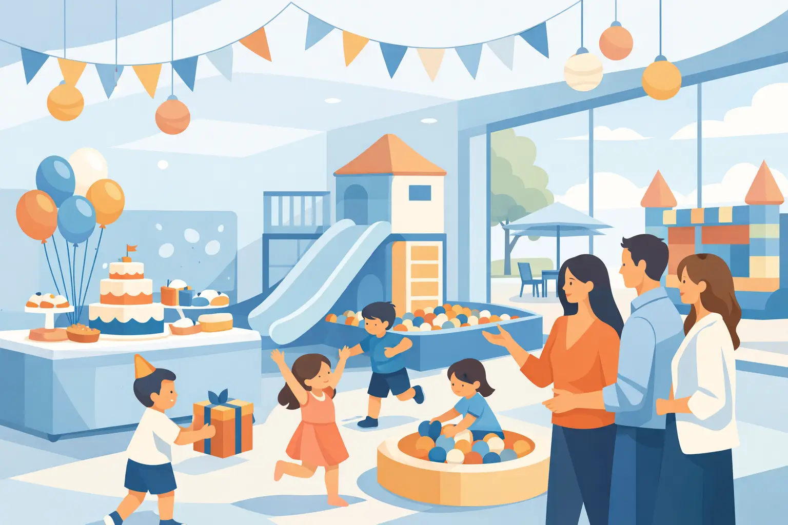 Buffet infantil em espaço moderno vale a pena?