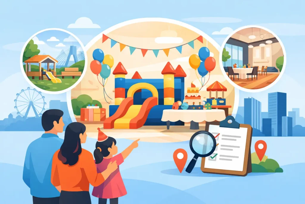 Espaço para festa infantil SP: como escolher