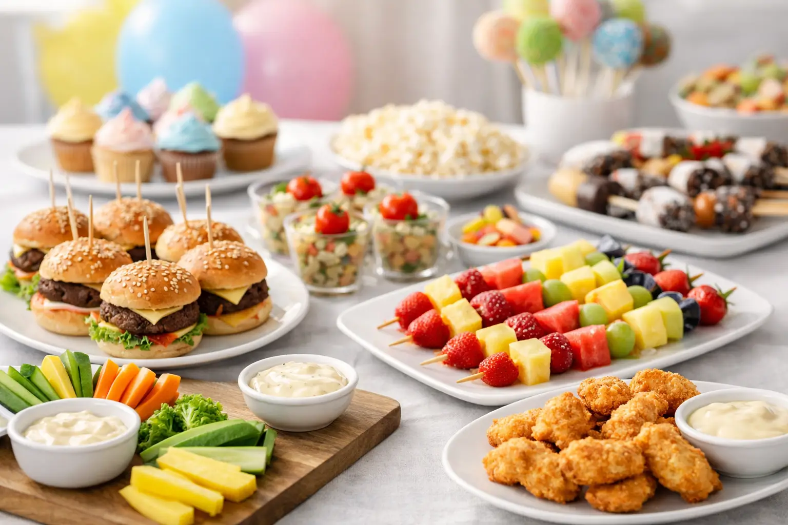 Menu para festa infantil sem erro