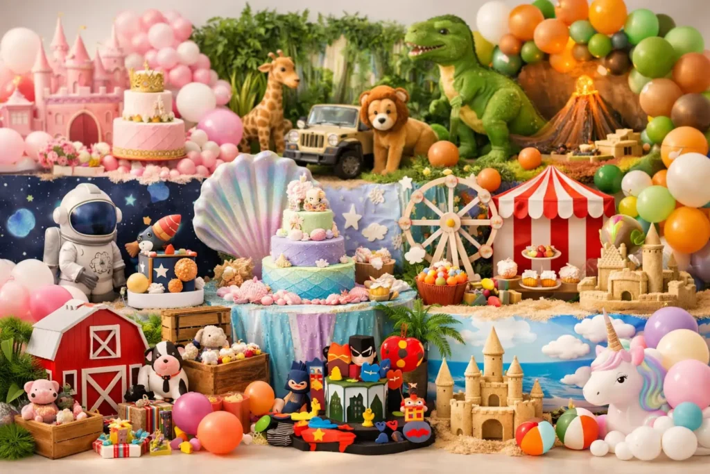 12 melhores temas festa infantil em alta