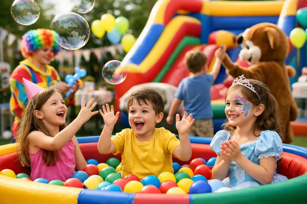 Melhores atrações para aniversário infantil