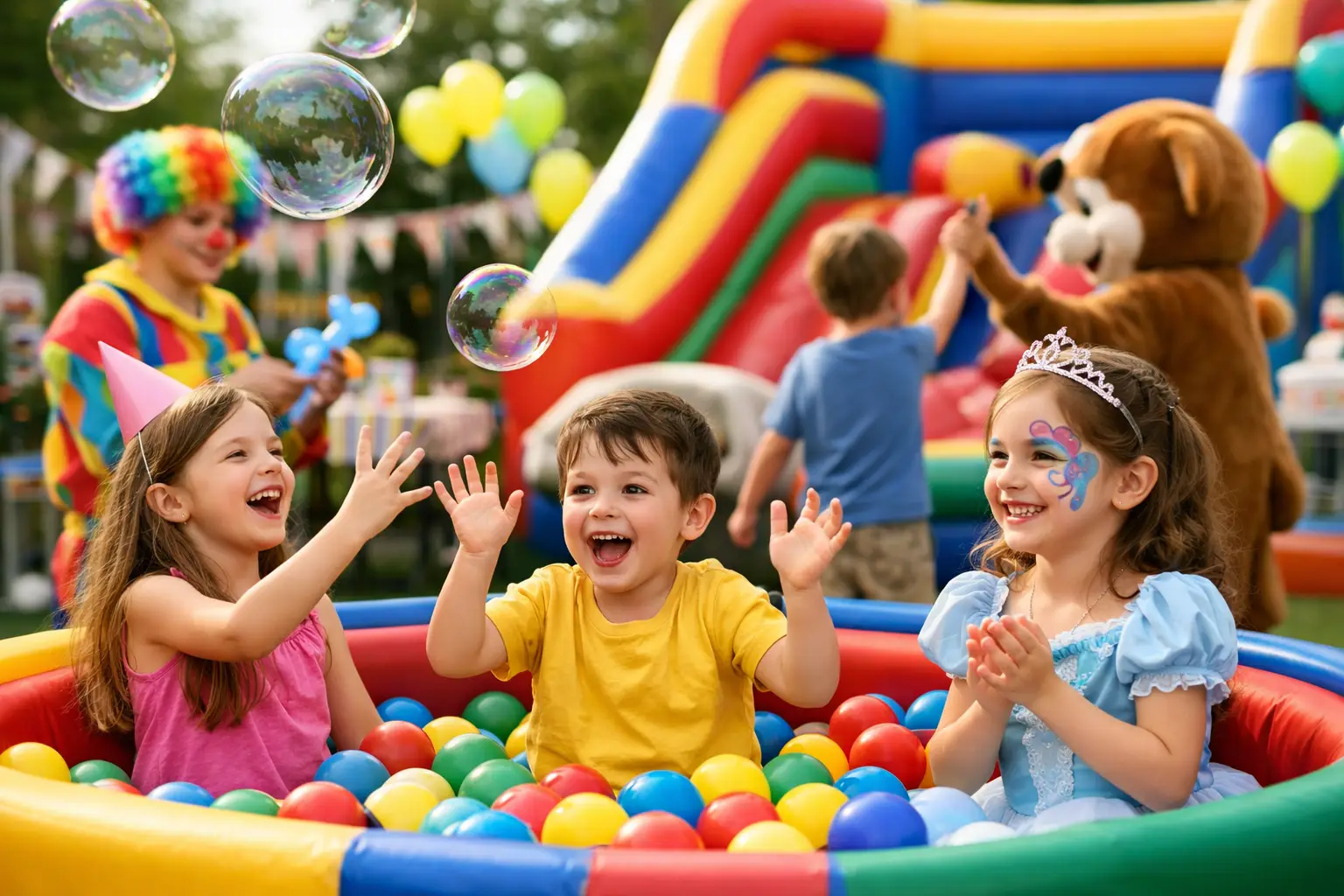 Melhores atrações para aniversário infantil