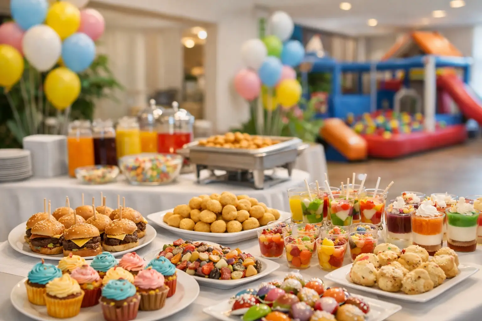 O que inclui buffet infantil? Veja o essencial