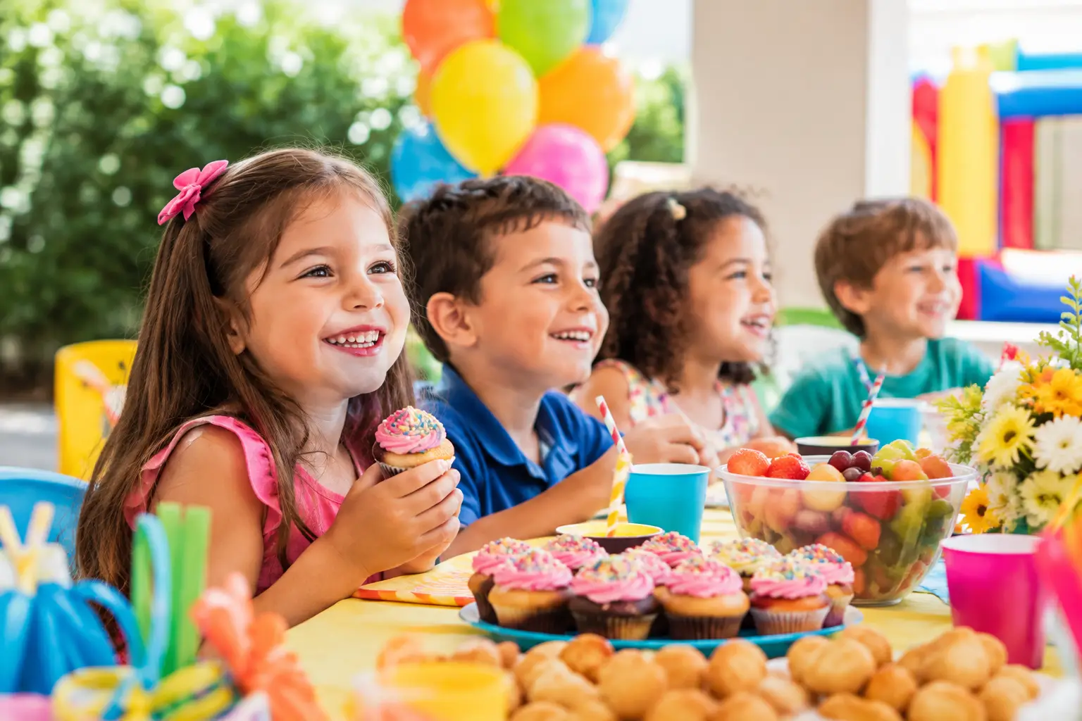 Buffet infantil no Jardim Marajoara para celebrar
