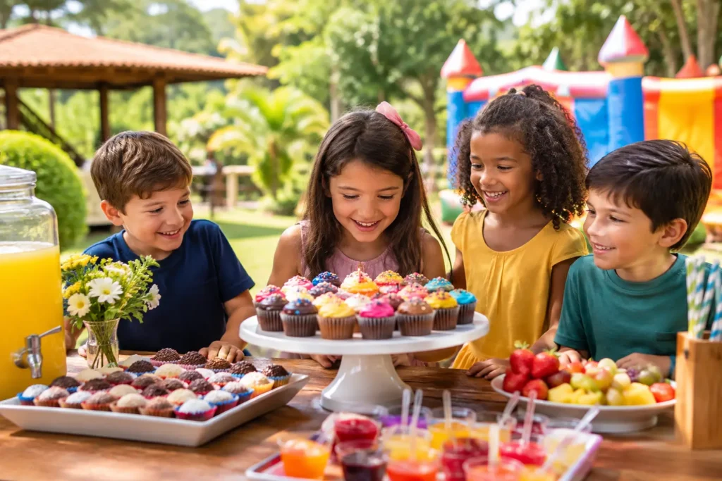Buffet infantil na Chácara Monte Alegre ideal