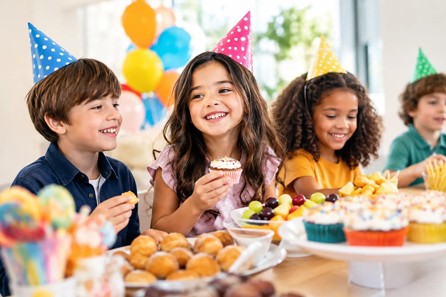 Buffet infantil no Alto da Boa Vista para celebrar