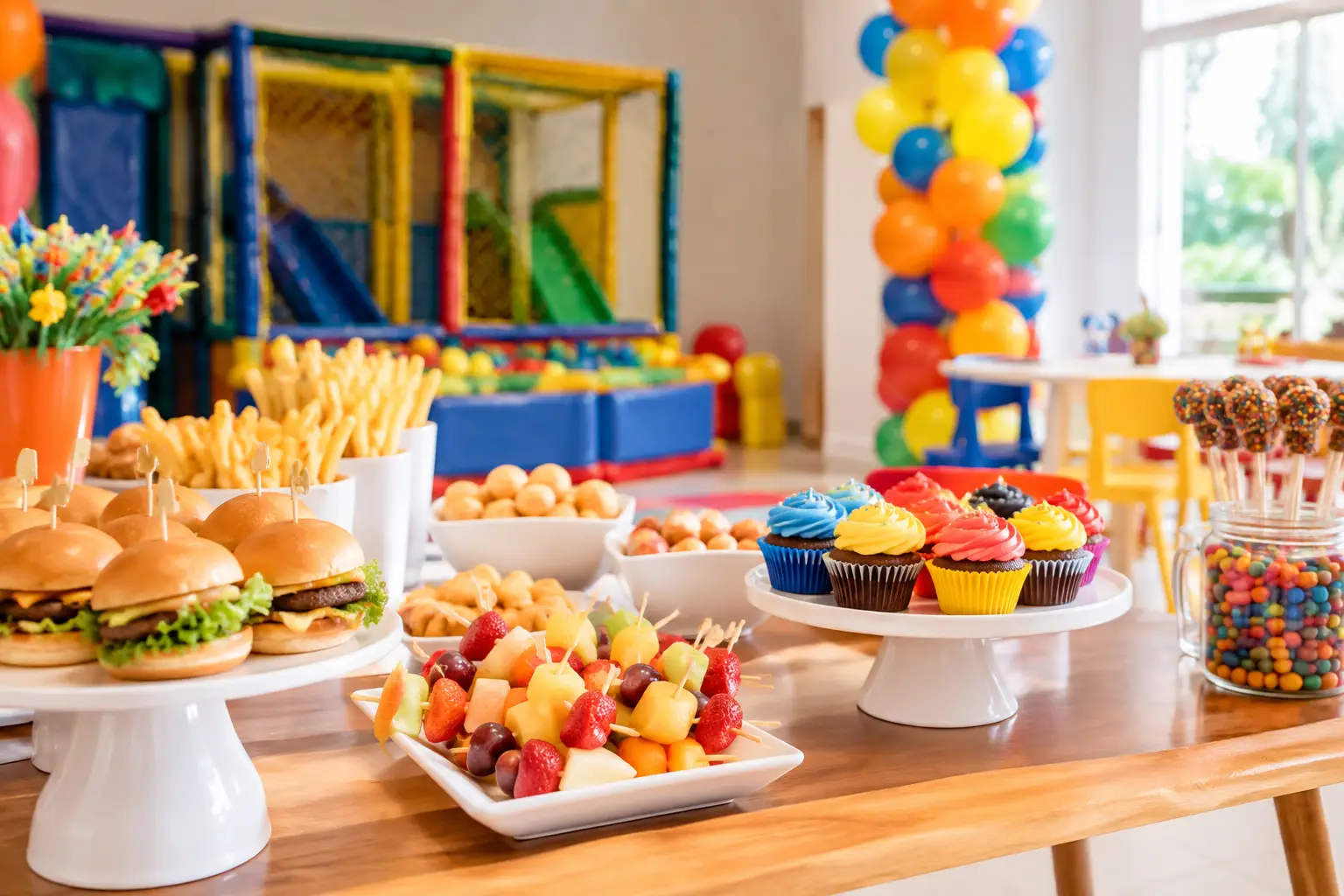 Buffet infantil no Jardim Prudência para festas